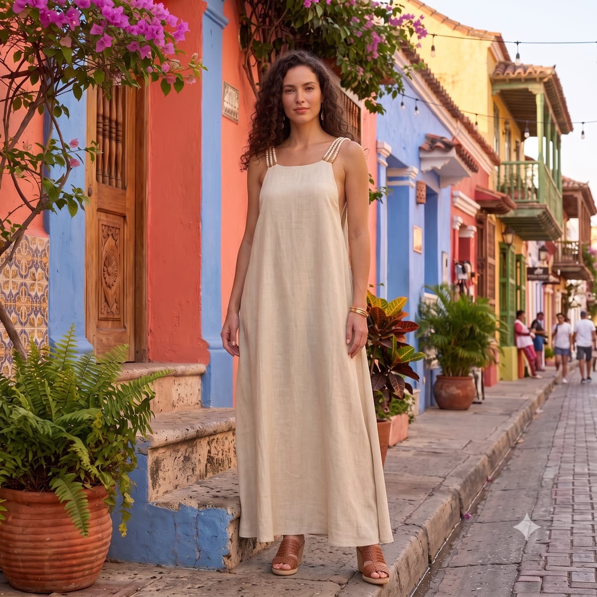 Vestido Cascada
